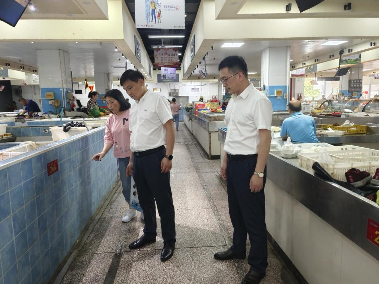 管好“菜籃子”，守護“大民生”國資運營公司開展菜市場大巡查
