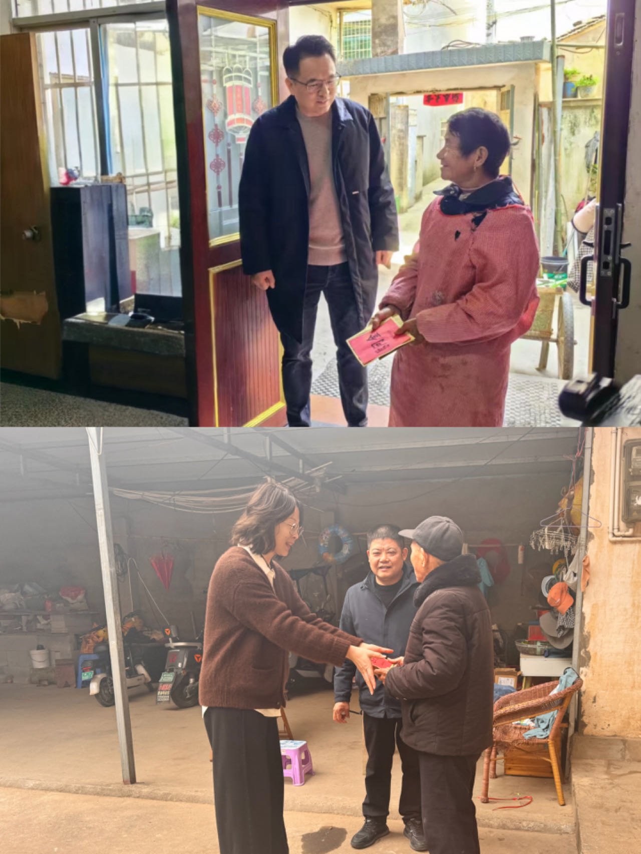 走訪送關懷，慰問暖人心——屯溪區(qū)國投集團黨委開展春節(jié)走訪慰問活動