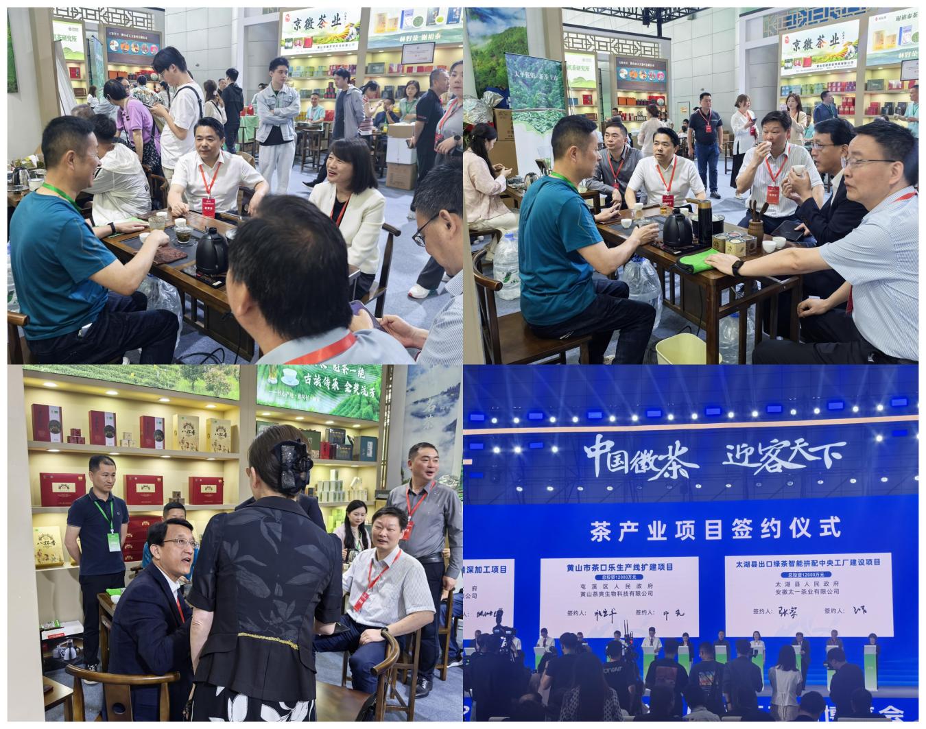 屯溪實(shí)驗(yàn)茶場攜非遺技藝名優(yōu)茶亮相第十七屆安徽國際茶產(chǎn)業(yè)博覽會